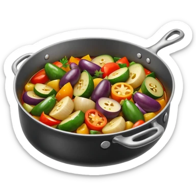 ratatouille dish (final) sticker