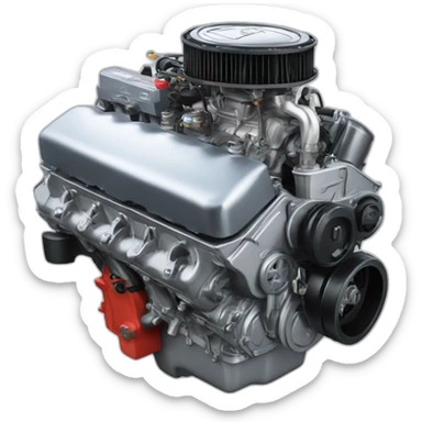 car-engine sticker