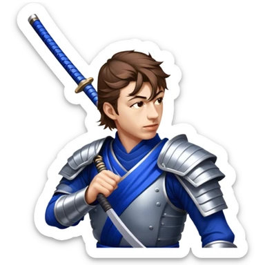 Steadfast Samurai sticker