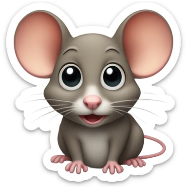 star-eyed mouse sticker