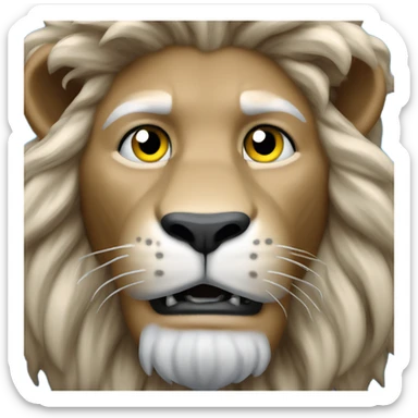 Detroit lions lion fan  sticker