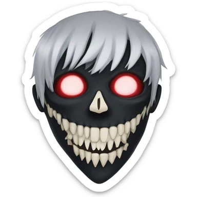 tokyo ghoul mask sticker