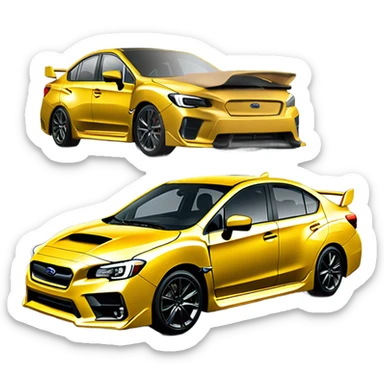 Subaru wrx vb sticker