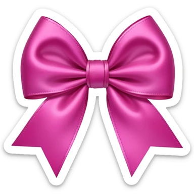 Fiocchetto fucsia sticker