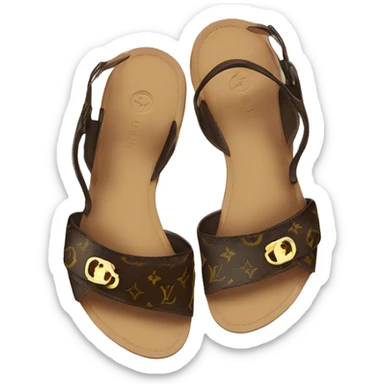 Louis Vuitton sandals  sticker