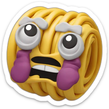 Plasticine 35mm film coil sticker