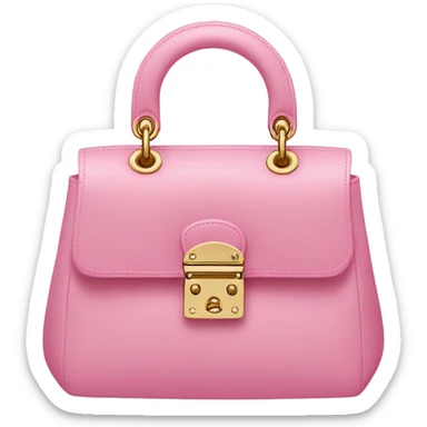 Pink dior bag  sticker
