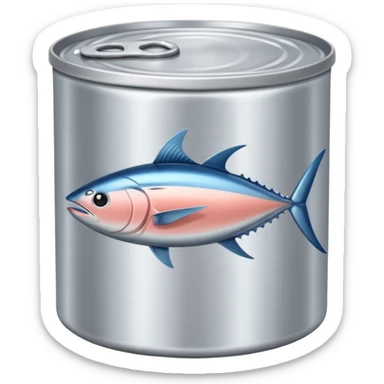 tuna in a can sticker