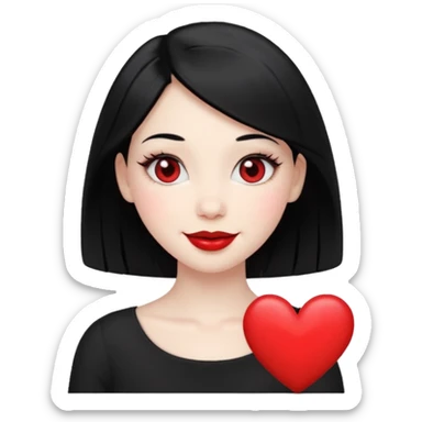 💀😚❤️ sticker