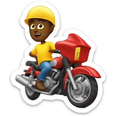 Un chico saltando una valla en un prueba de velocidad. Lleva pantalón rojo y camiseta amarilla sticker