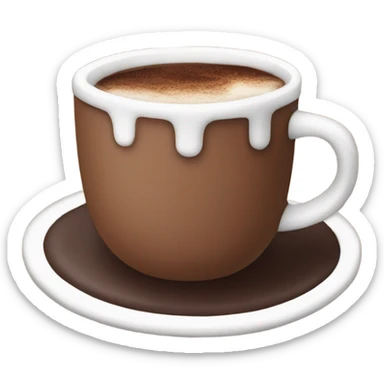 hot cocoa sticker