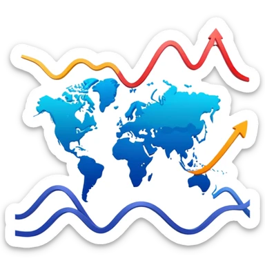 world economy sticker
