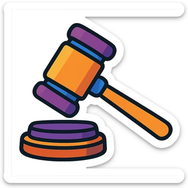 gavel sticker