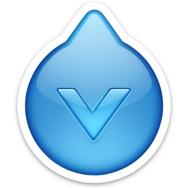 Bule tick cerenotor sticker