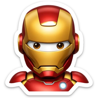Ironman emoji sticker