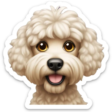 caniche sticker