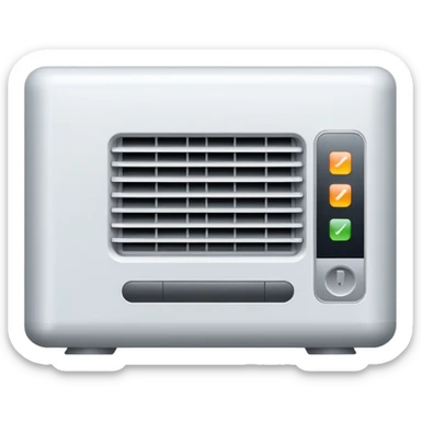 Air conditioner sticker