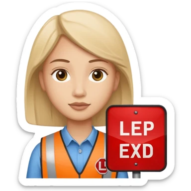 learner driver square sticker