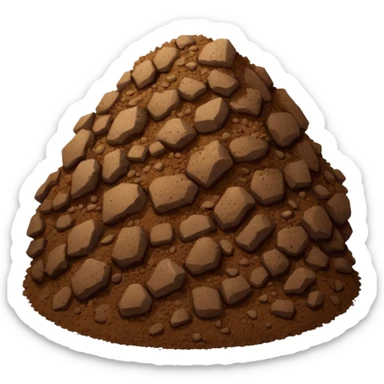 sweeping shit under the carpet sticker