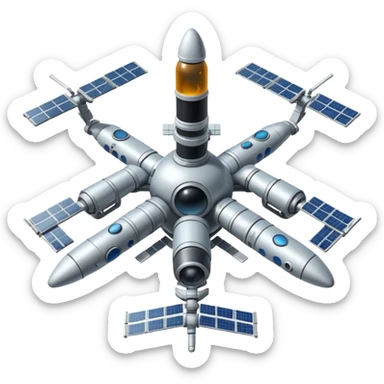 space station sticker