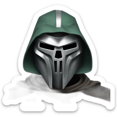 mf doom vilain sticker