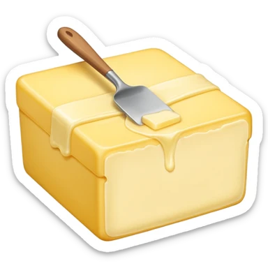 create a butter squared sticker