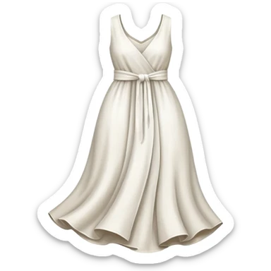 Robe white sticker