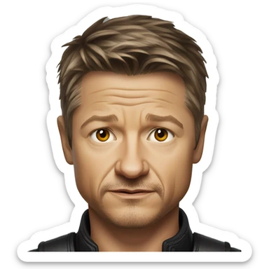 jeremy renner sticker