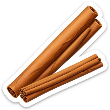 2 Cinnamon sticks sticker