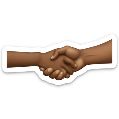 The creation of Adam hands sticker