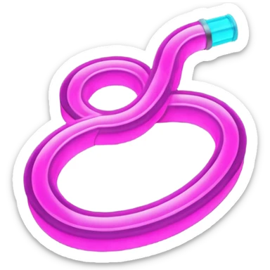 Arte y neon flex sticker