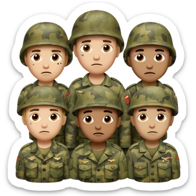 those killed in the war sticker