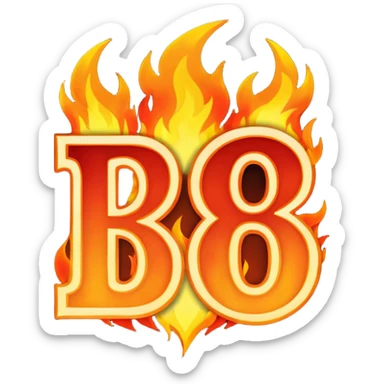 Can you make a banner that says PYRO in gothic letters, the letters should also be on fire  sticker