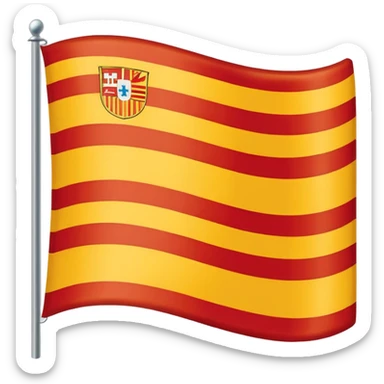 Bandiera della catalunya dimensione 64x64 tipo svg sticker