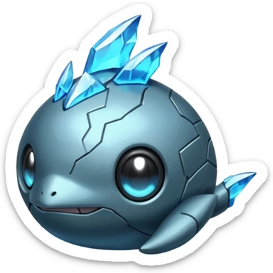 Elemental Water-Electric-Rock-Steel-type natural realistic elegant cool handsome beautiful pretty badass Pokémon-Fakémon-creature sticker