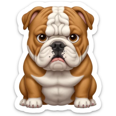 English bulldog  sticker
