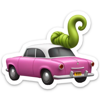 Whoville cars sticker