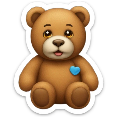Teddy sticker