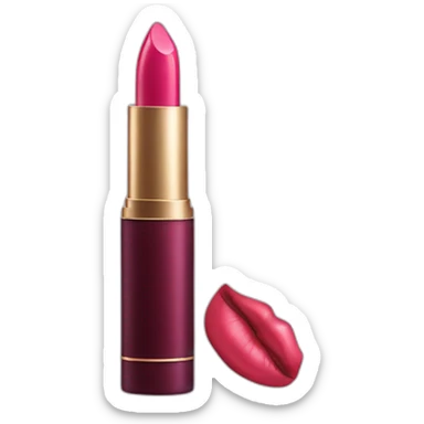 Lipstick sticker