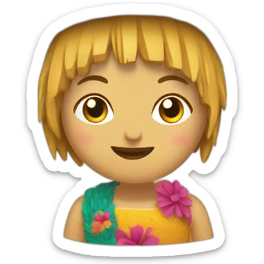 piñata mexicana sticker