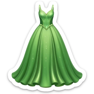 Tiana’s dress sticker