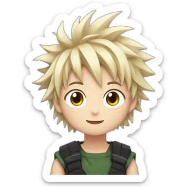 Bakugo Katsuki, girl version sticker