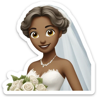 Bride sticker