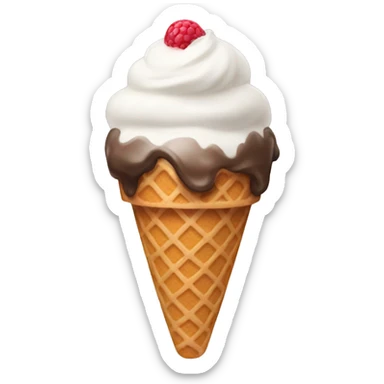 Ice cream sticker