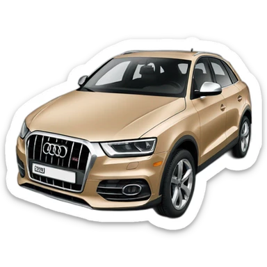 Audi Q3 sticker