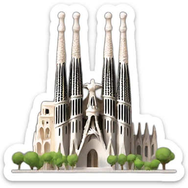 Sagrada Familia sticker