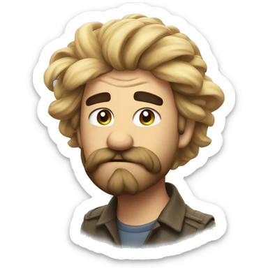 Gust of wind sticker