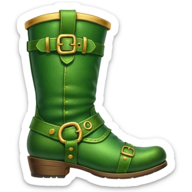 leprechaun boot sticker