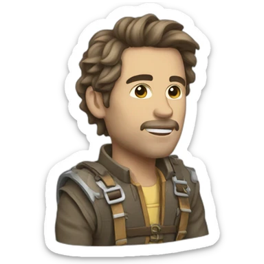 Rigole méchamment sticker