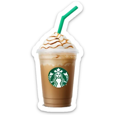 starbucks ice coffee sticker